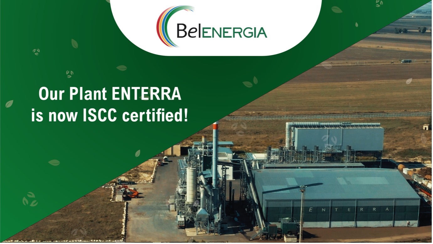 Enterra obtiene la certificación ISCC
